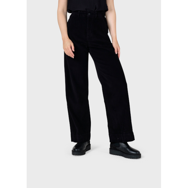 Klitmøller W Lydia Jumbo Cord Pant (black)