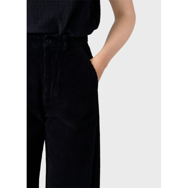 Klitmøller W Lydia Jumbo Cord Pant (black)