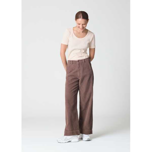 Klitmøller W Lydia Jumbo Cord Pant (taupe)