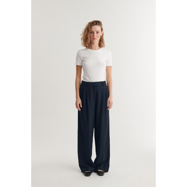Basic Apparel Marjo Pants (navy melange)