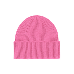 Colorful Standard Merino Wool Beanie (bubblegum pink)