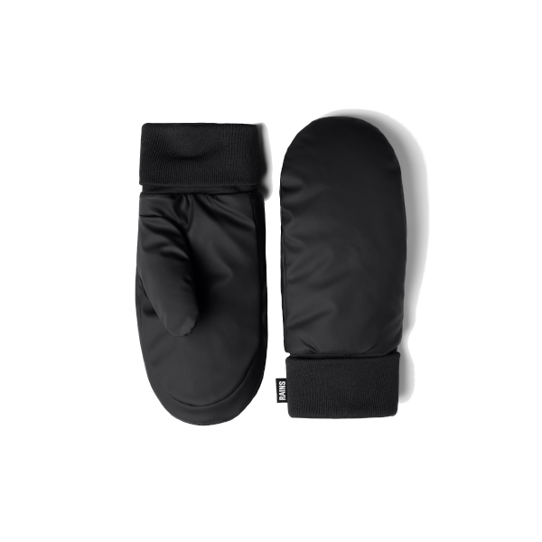 Rains Alta Puffer Mittens (black)