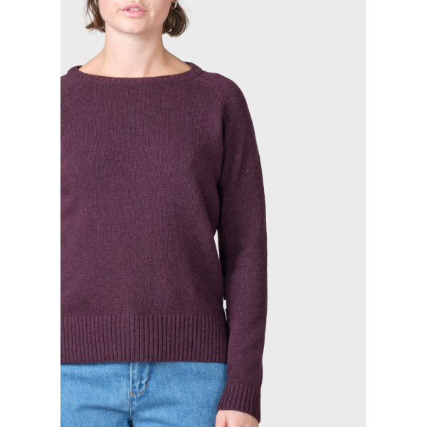 Klitmøller W Nina Knit (burgundy)