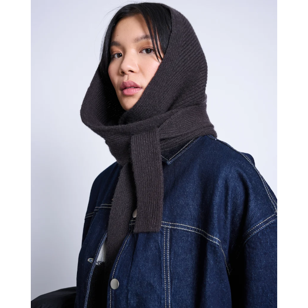 Jan N June Nira Hooded Scarf (zartbitter)