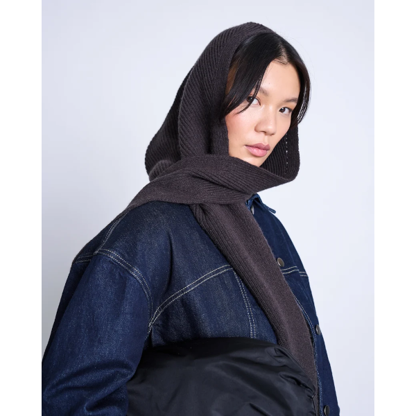 Jan N June Nira Hooded Scarf (zartbitter)