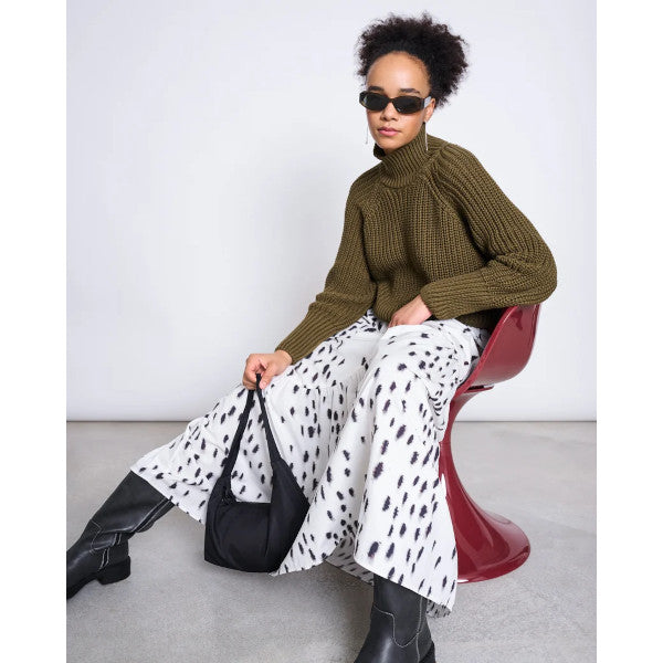 Jan N June Ola Jumper (woody olive)