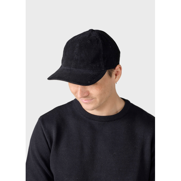 Klitmøller One Corduroy Cap (black)