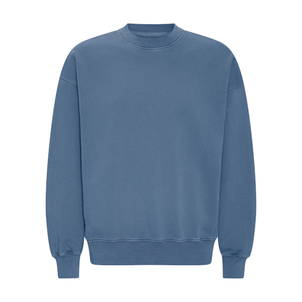 Colorful Standard Organic Oversized Crew (faded indigo)