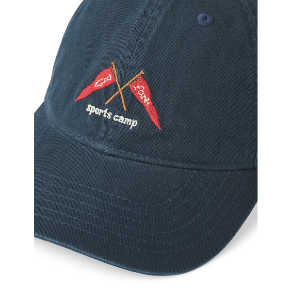 Forét Pennant Washed Cap (navy)