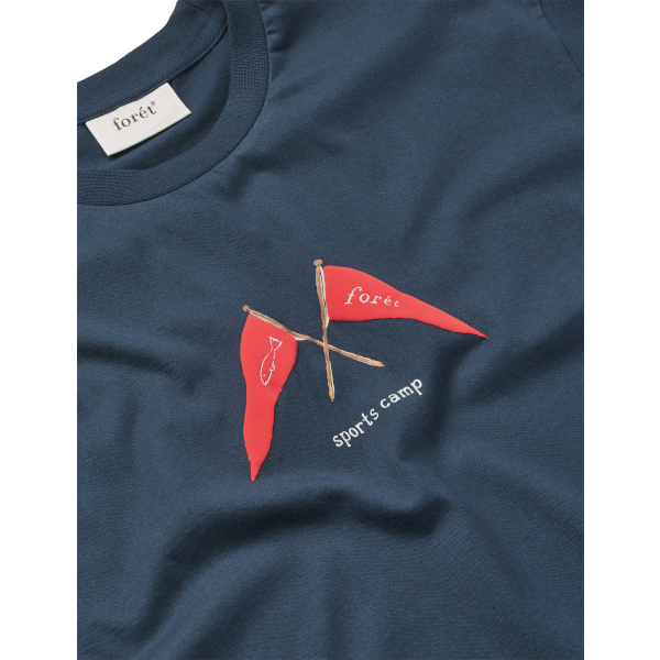 Forét Pennant T-Shirt (navy)