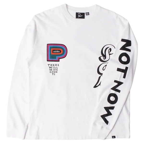 Parra There will be not LS Tee (white)