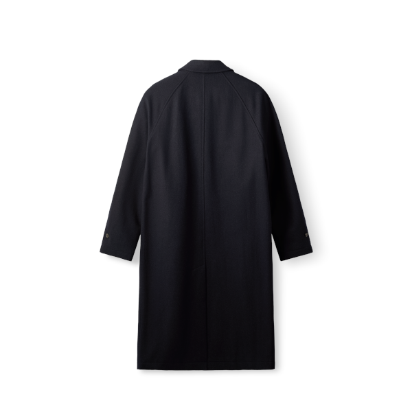 Forét Pine Wool Coat (navy)