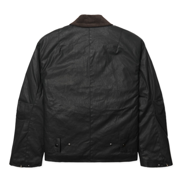 Woodbird Ping Waxed Short Jacket (black)
