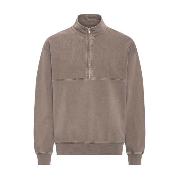 Colorful Standard Organic Quarter Zip (faded khaki)