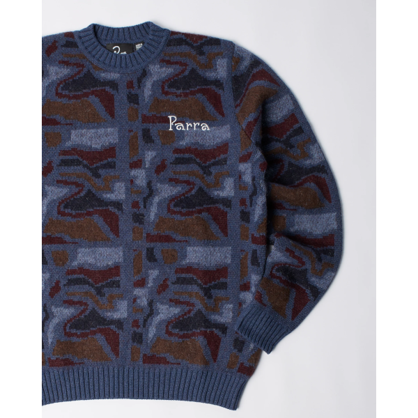 Parra Repreat FTP Knit (blue)