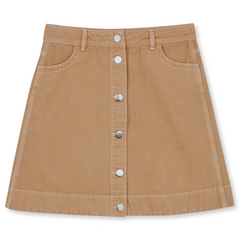 Mads Nørgaard W Ria Denim Skirt (tiger's eye)