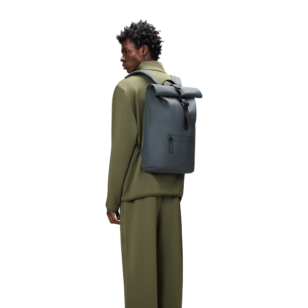 Rains Rolltop Rucksack (lagoon)