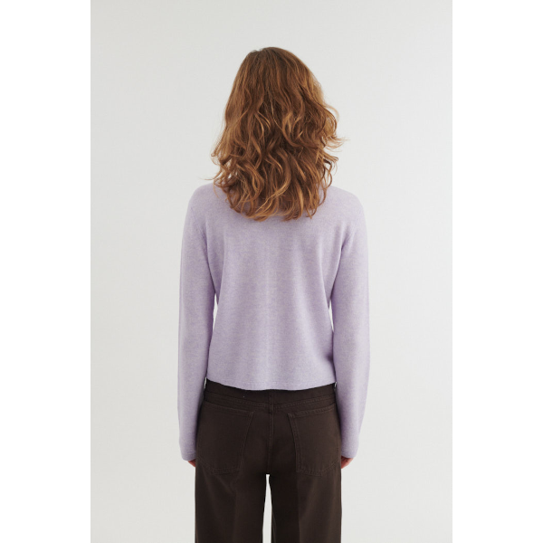 Basic Apparel Selem Cardigan (violet tulip)