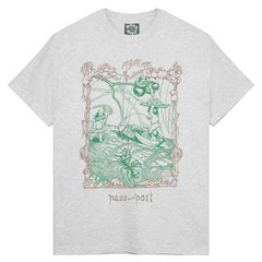 Passport Scribble Gum Tee (ash)