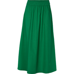 Basic Apparel Silje Long Skirt (abundant green)