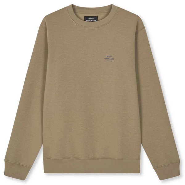 Mads Nørgaard Standard Logo Crewneck (lead grey)