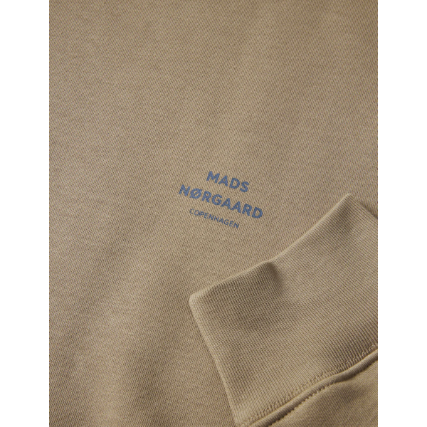 Mads Nørgaard Standard Logo Crewneck (lead grey)