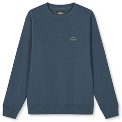 Mads Nørgaard Standard Logo Crewneck (midnight navy)