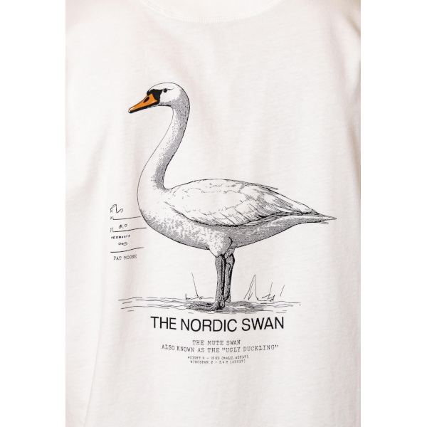 FatMoose Swan T-Shirt (white)