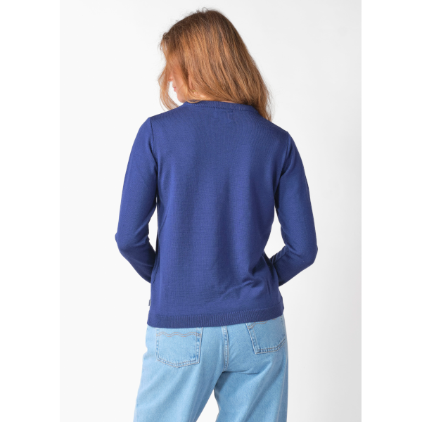 Klitmøller W Basic Merino Knit (surf blue)
