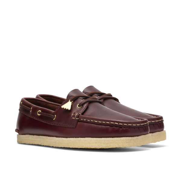 Clarks W Godney Boat (british tan leather)