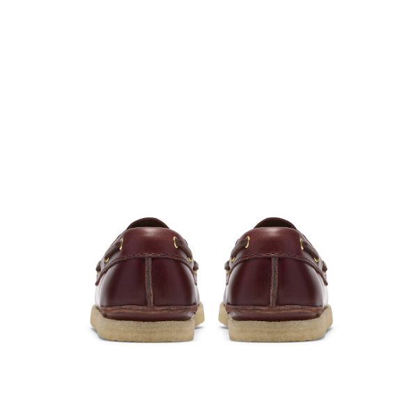 Clarks W Godney Boat (british tan leather)