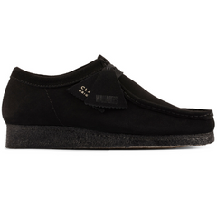 Clarks W Wallabee (black suede)