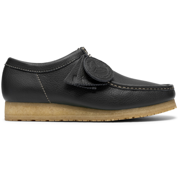 Clarks M Wallabee RB (dark green leather)