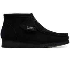 Clarks M Wallabee Boot (black suede)