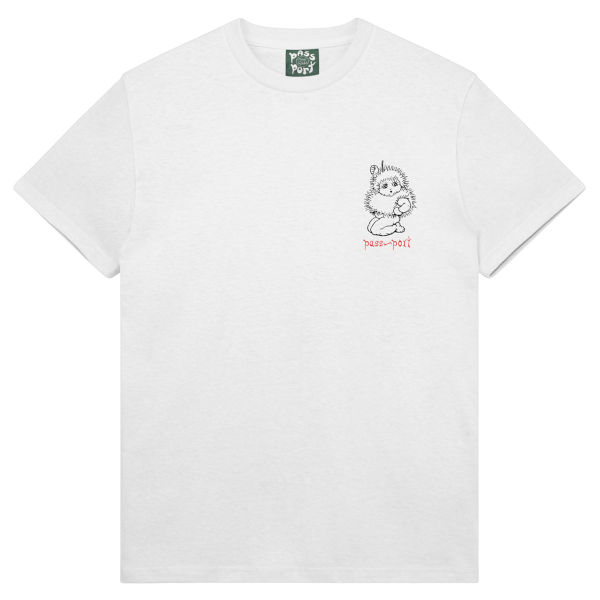 Passport Webbed Bed Tee (white)