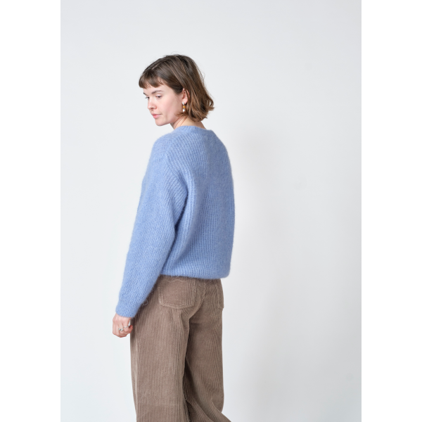 Klitmøller W Willow Knit (light blue)