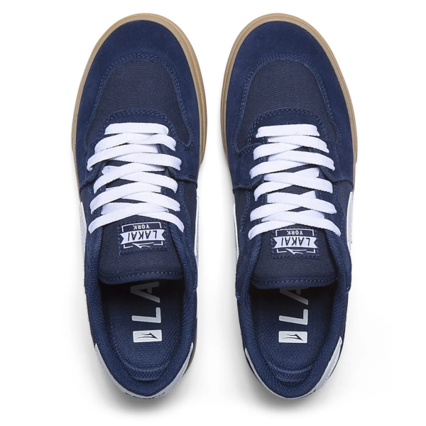 Lakai York (navy/gum suede)