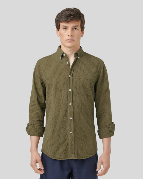 Portuguese Flannel Atlantico Shirt (olive)