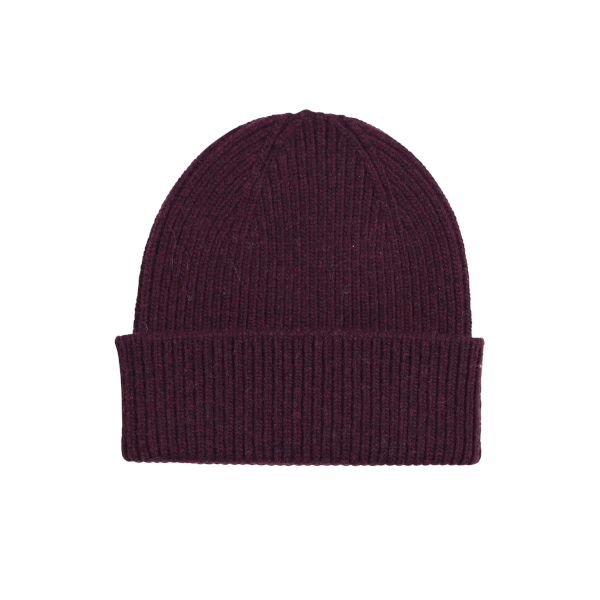 Colorful Standard Merino Wool Beanie (oxblood red)