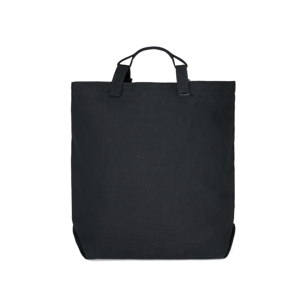 Qwstion Bananatex Tote Bag Large (all black robin)