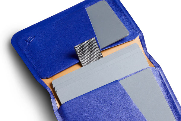 Bellroy Apex Slim Sleeve Wallet (pepper blue)