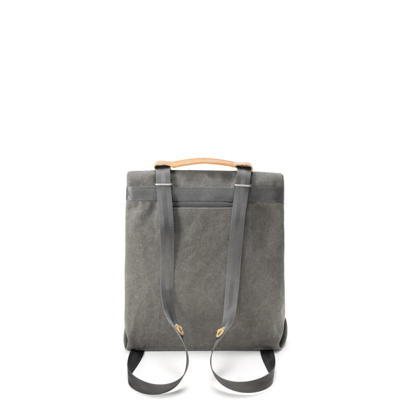 Qwstion Small Tote (organic washed grey)