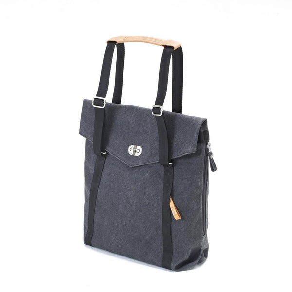 Qwstion Tote (organic washed black)